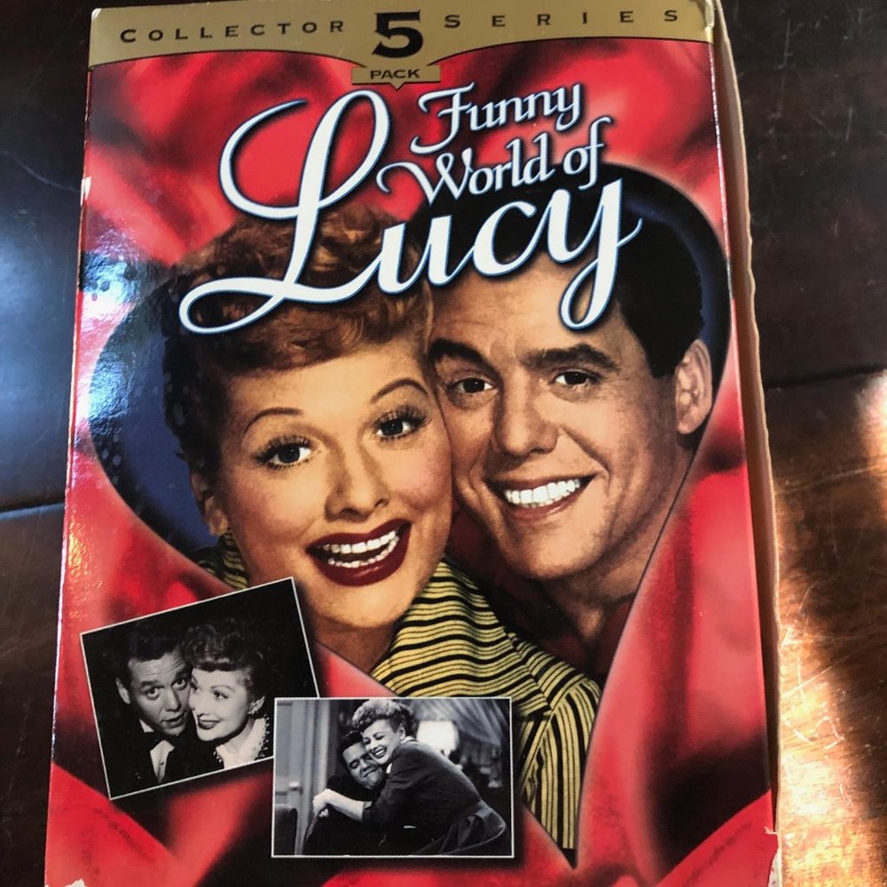 I LOVE LUCY - Funny World of Lucy Vintage VHS box set, 5 cassettes, 1997